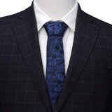 DC Batman Comic Blue Tie - Cufflinks.com - Flyclothing LLC