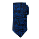 DC Batman Comic Blue Tie - Cufflinks.com - Flyclothing LLC
