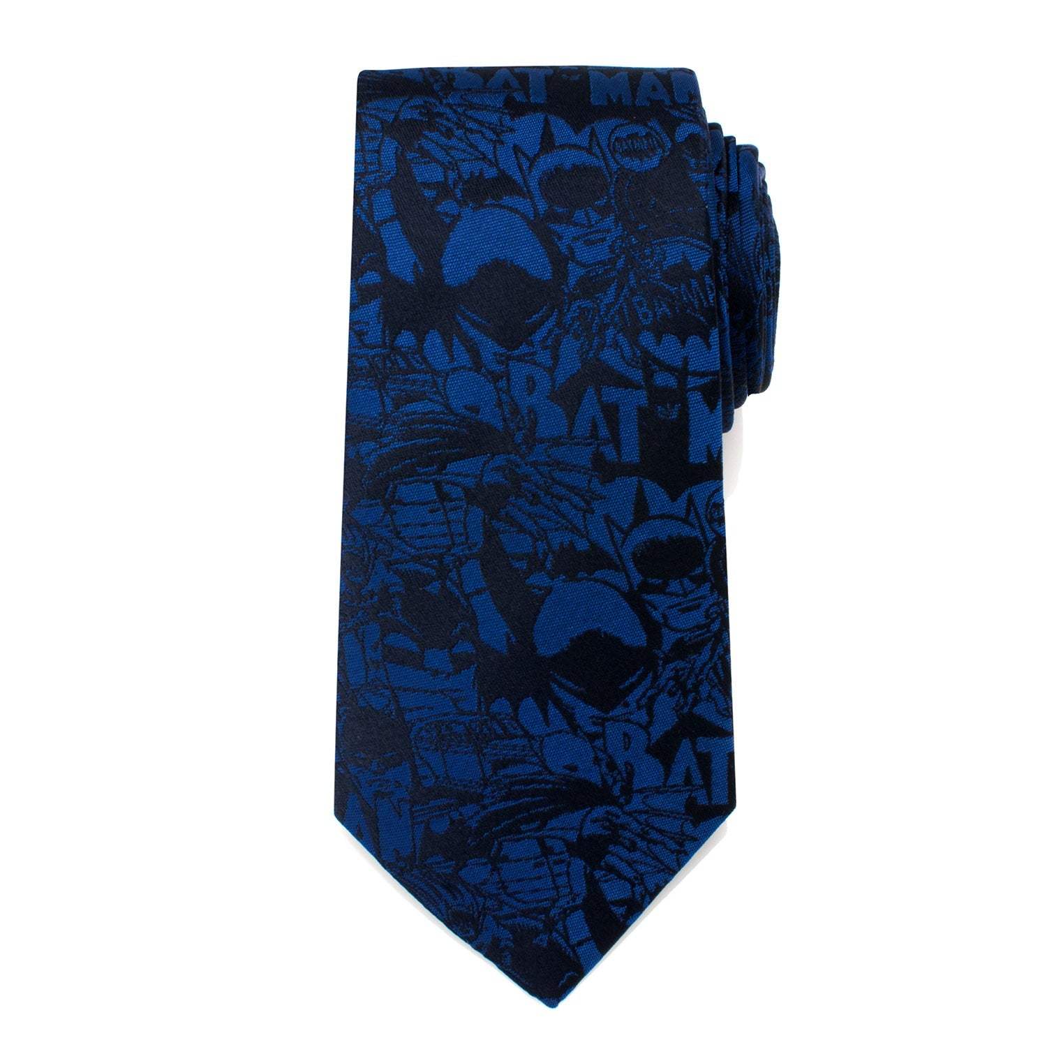 DC Batman Comic Blue Tie - Cufflinks.com - Flyclothing LLC