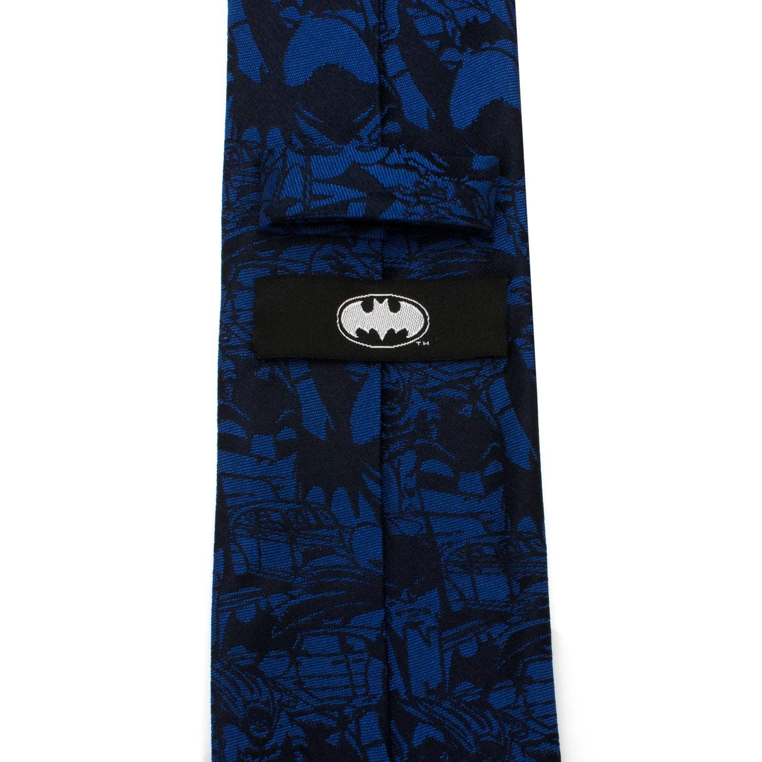 DC Batman Comic Blue Tie - Cufflinks.com - Flyclothing LLC