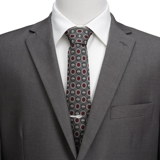 DC Batman Stainless Steel Recessed Tie Bar