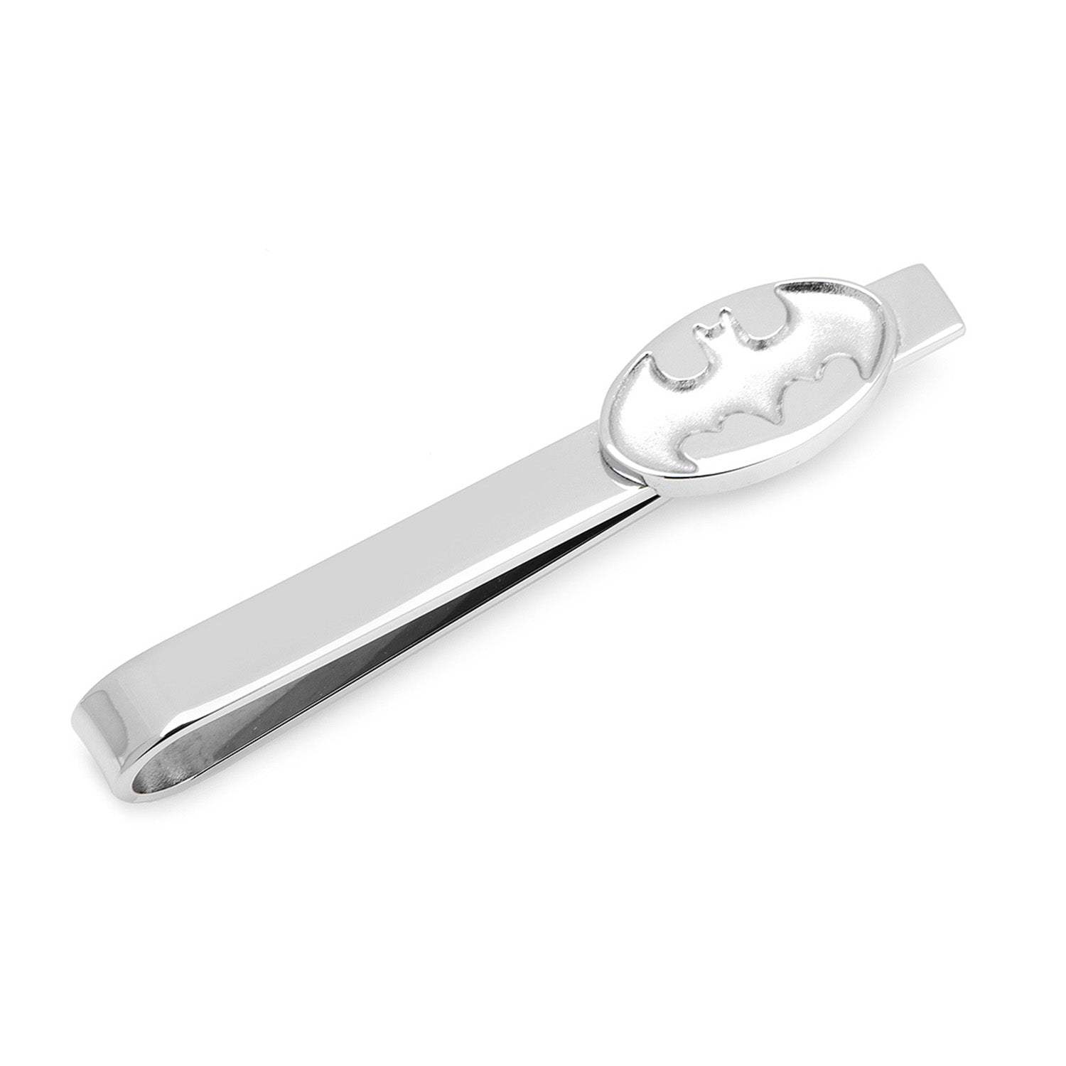 DC Batman Stainless Steel Recessed Tie Bar - Cufflinks.com - Flyclothing LLC