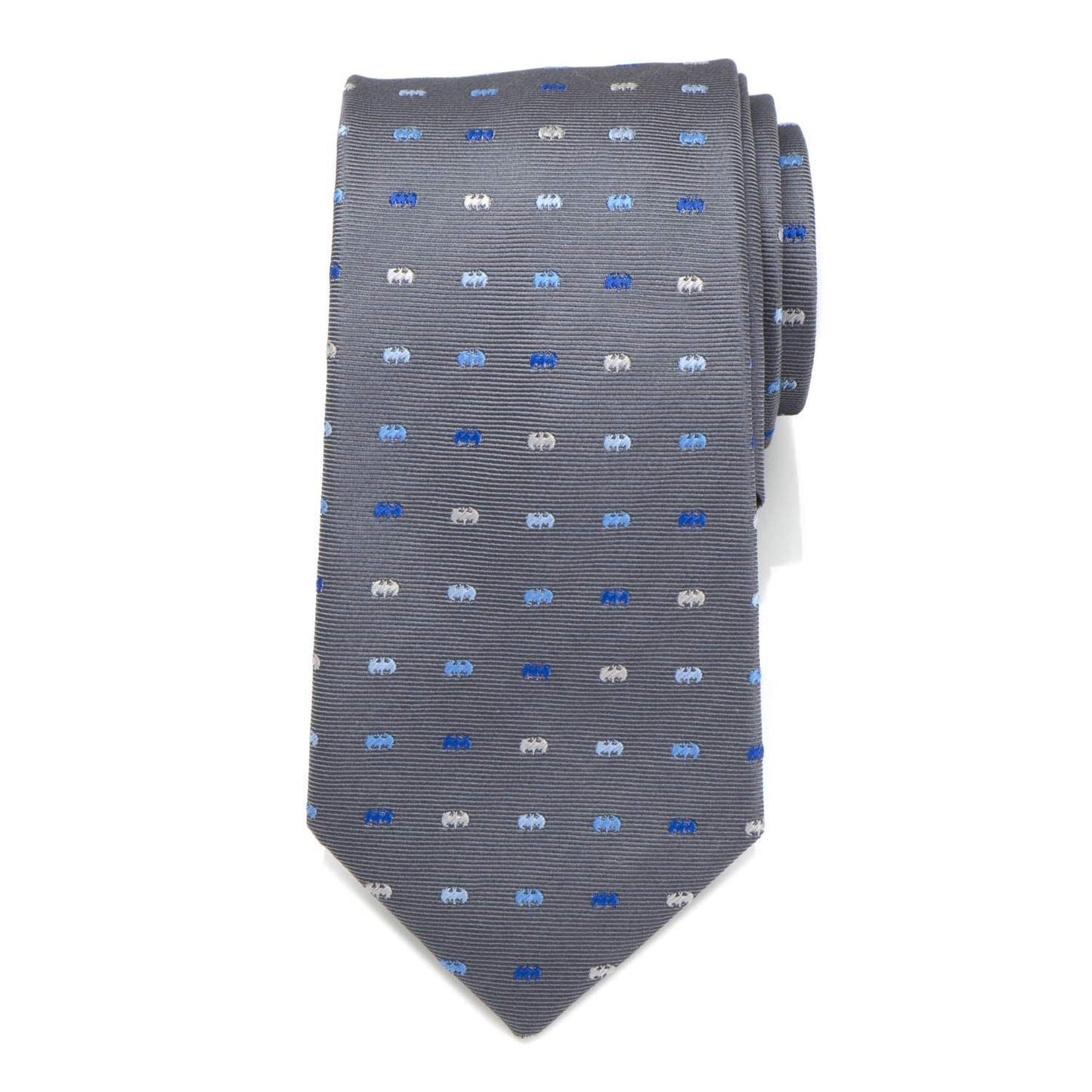 DC Batman Icon Gray Mens Tie - Cufflinks.com - Flyclothing LLC