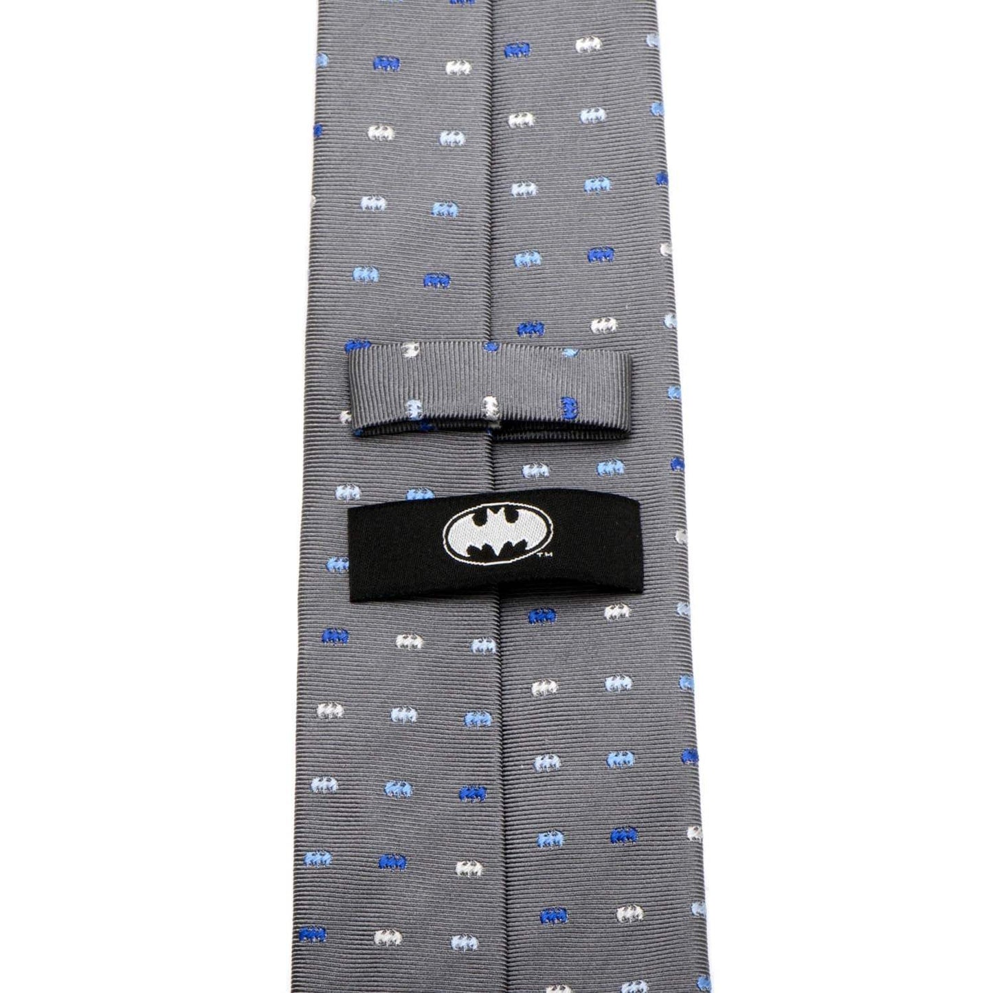 DC Batman Icon Gray Mens Tie - Cufflinks.com - Flyclothing LLC