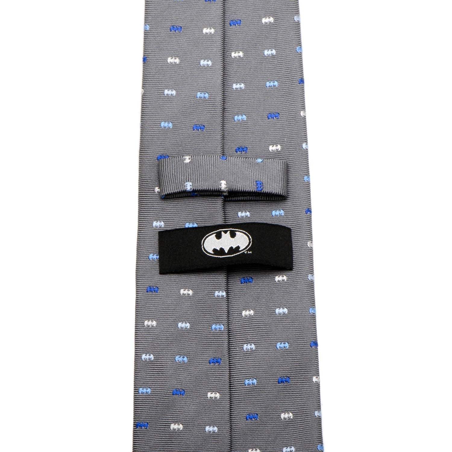 DC Batman Icon Gray Mens Tie - Cufflinks.com - Flyclothing LLC