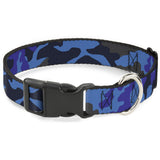 Plastic Clip Collar - Camo Blue - Buckle-Down - Flyclothing LLC