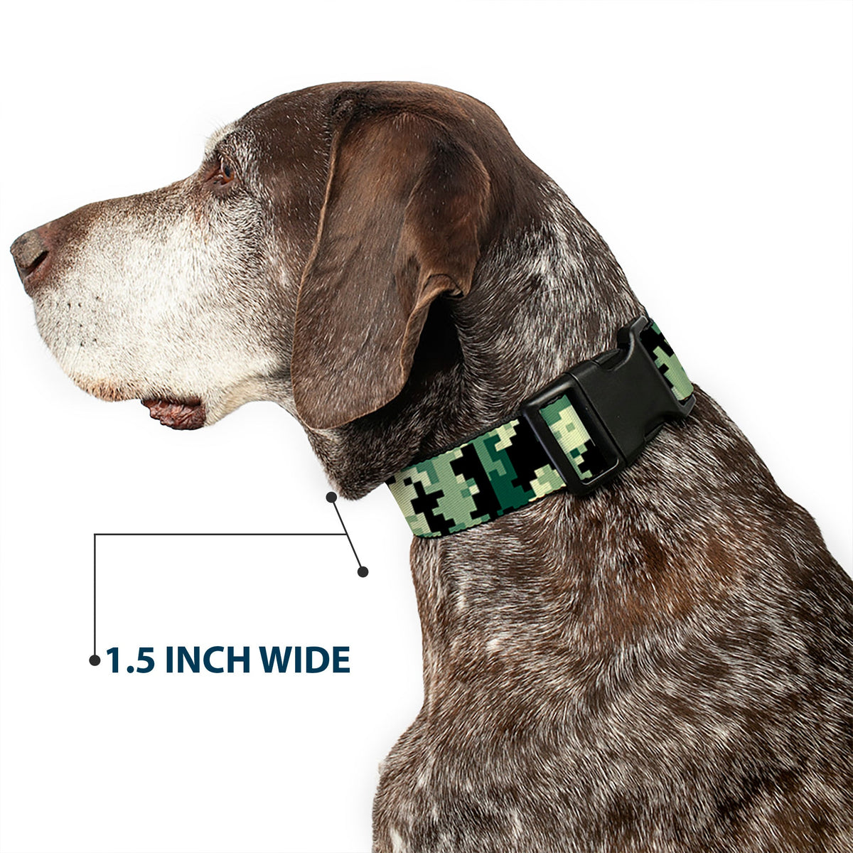 Plastic Clip Collar - Digital Camo