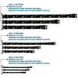Plastic Clip Collar - Flying Mallards Black