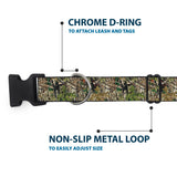 Plastic Clip Collar - Hunting Camo - Buckle-Down - Flyclothing LLC
