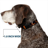 Plastic Clip Collar - Mud Flap Girl Repeat Black/Orange Fade - Buckle-Down - Flyclothing LLC