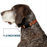 Plastic Clip Collar - Rings Camo Burnt Orange/Yellow