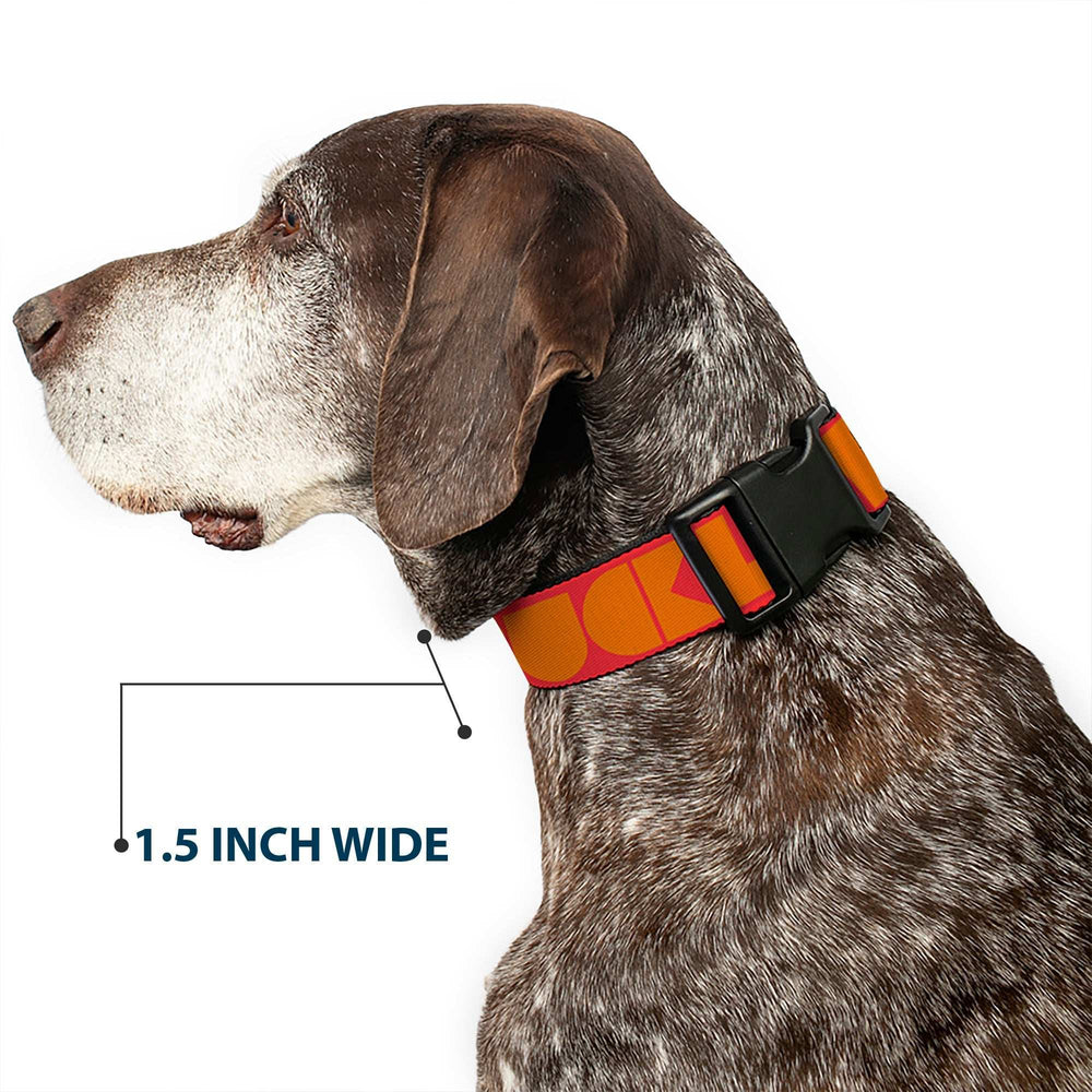 Plastic Clip Collar - BUCKLE-DOWN Shapes Red/Orange - Buckle-Down - Flyclothing LLC