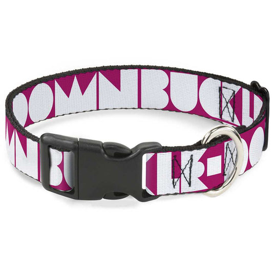 Plastic Clip Collar - BUCKLE-DOWN Shapes Hot Pink/White - Buckle-Down - Flyclothing LLC