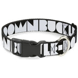 Plastic Clip Collar - BUCKLE-DOWN Shapes Black/White - Buckle-Down - Flyclothing LLC