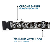 Plastic Clip Collar - BUCKLE-DOWN Shapes Black/Camo White/Black - Buckle-Down - Flyclothing LLC