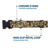 Plastic Clip Collar - Mud Flap Girls Camo Browns - Buckle-Down - Flyclothing LLC