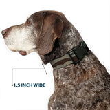 Plastic Clip Collar - Camo Olive3