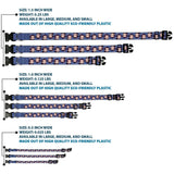 Plastic Clip Collar - The Apothecary Diaries Chibi Jinshi Flip Pose Blue