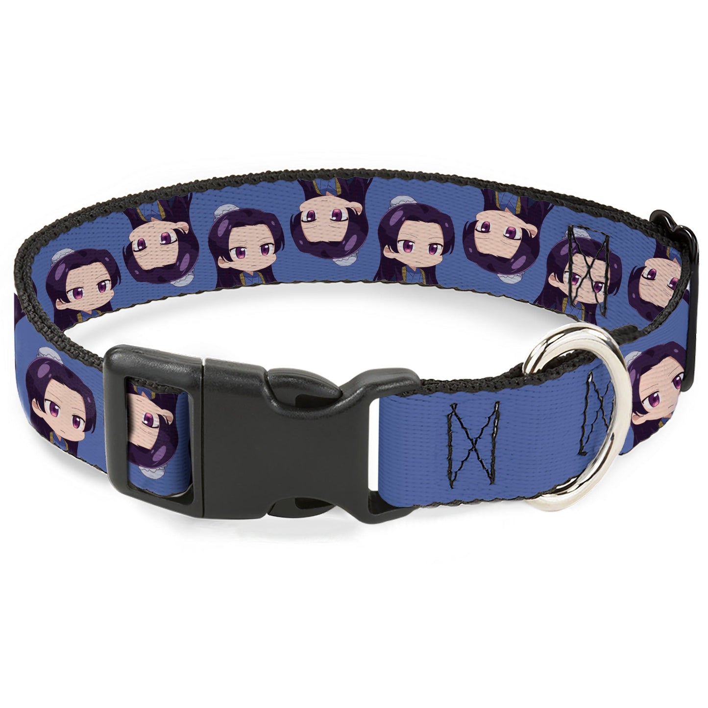 Plastic Clip Collar - The Apothecary Diaries Chibi Jinshi Flip Pose Blue