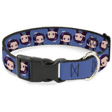Plastic Clip Collar - The Apothecary Diaries Chibi Jinshi Flip Pose Blue