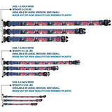 Plastic Clip Collar - THE APOTHECARY DIARIES Jinshi and Maomao Pose and Title Logo Purple