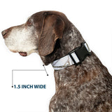 Plastic Clip Collar - Mossy Oak Country Roots Snowdrift Camo White