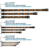 Plastic Clip Collar - Superman Shield Camo Olive