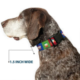 Plastic Clip Collar - South Park Boys Pose Blocks Multi Color