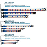 Plastic Clip Collar - South Park Stan Expressions Blue - Buckle-Down - Flyclothing LLC