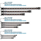 Plastic Clip Collar - Gremlins Gizmo Pose and Rules Collage Gray