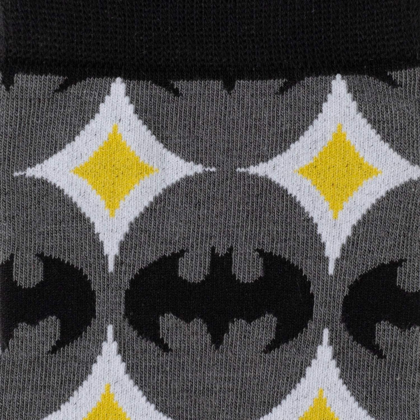 DC Batman Circle Gray Black Men's Socks - Cufflinks.com - Flyclothing LLC
