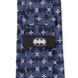 DC Batman Cross Blue Silk Men's Tie - Cufflinks.com - Flyclothing LLC