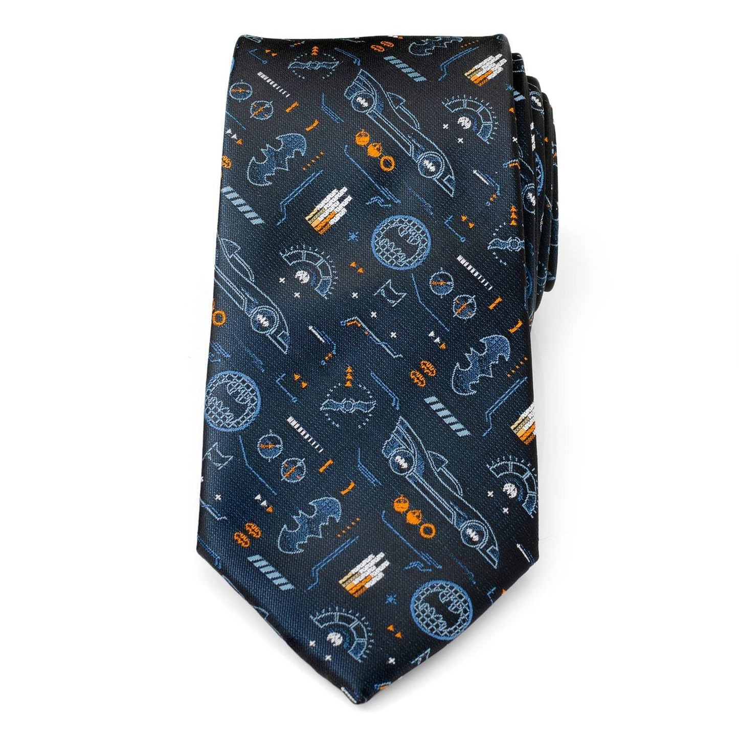 DC Batman Batmobile Black Men's Tie - Cufflinks.com - Flyclothing LLC