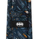 DC Batman Batmobile Black Men's Tie - Cufflinks.com - Flyclothing LLC