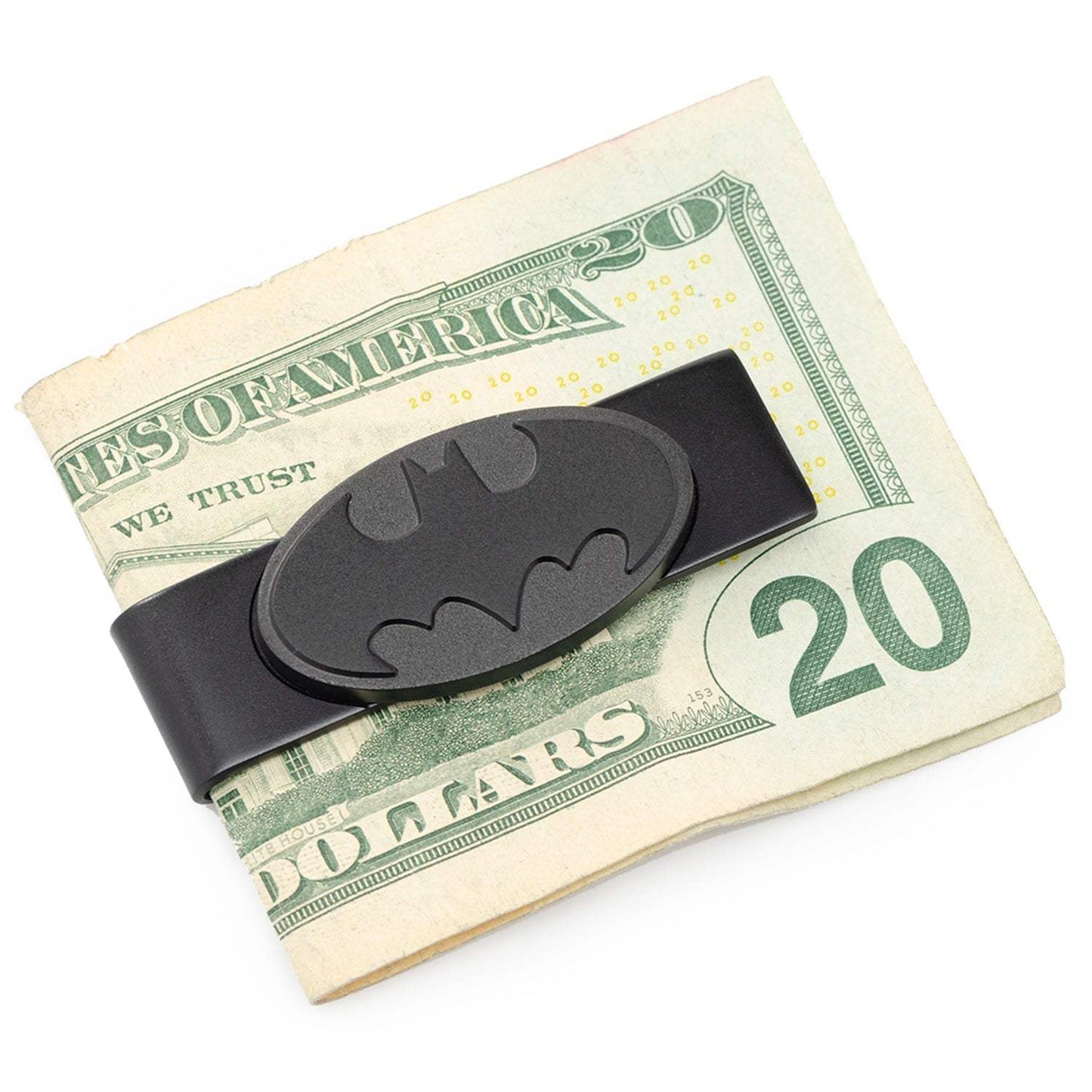DC Batman Satin Black Money Clip - Cufflinks.com - Flyclothing LLC