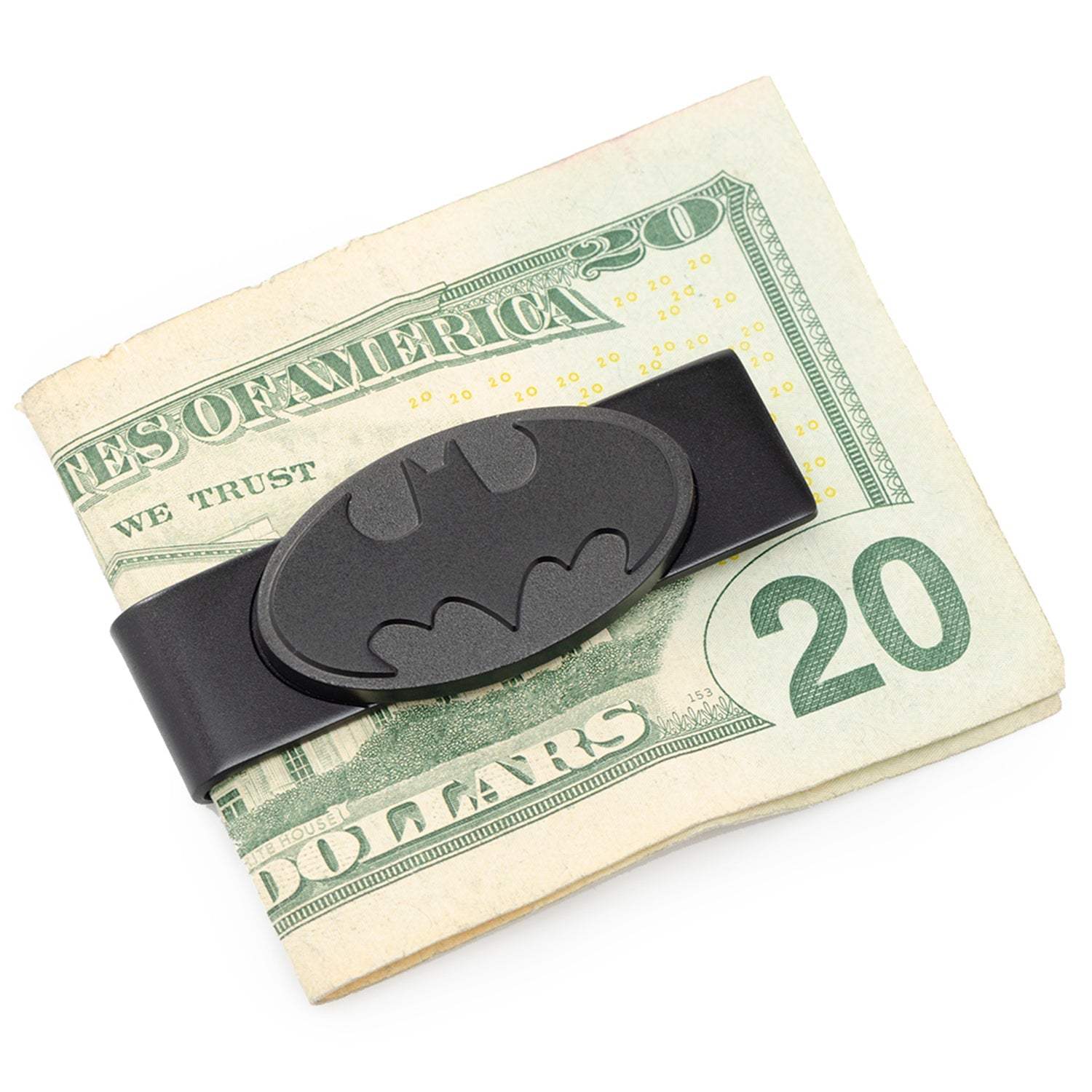 DC Batman Satin Black Money Clip - Cufflinks.com - Flyclothing LLC