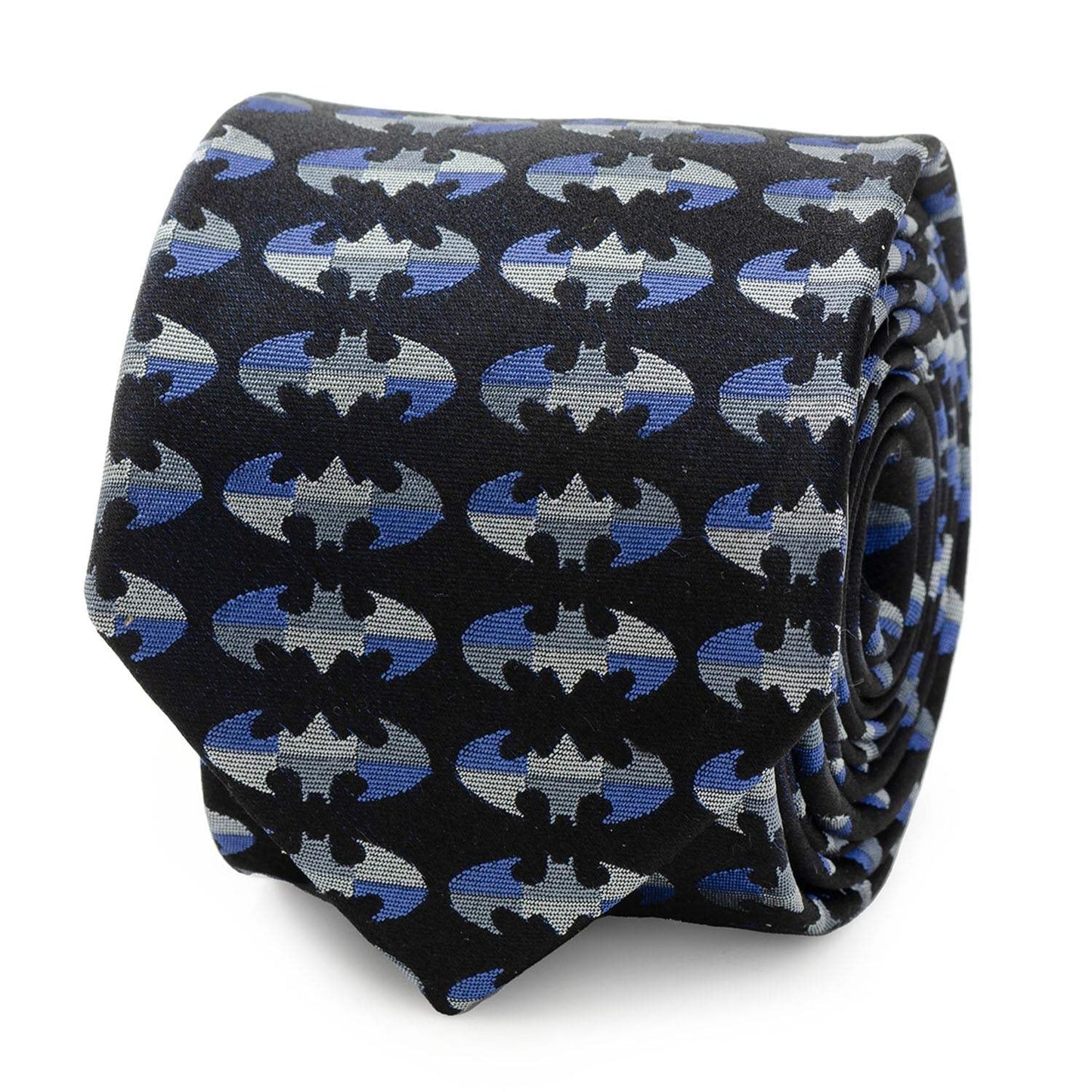 DC Batman Blue Blocked Black Men's Tie - Cufflinks.com - Flyclothing LLC