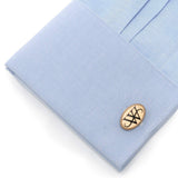 DC Batman Wayne Monogram Gold Cufflinks - Cufflinks.com - Flyclothing LLC