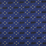 DC Batman Icon Diamond Dot Navy Mens Tie