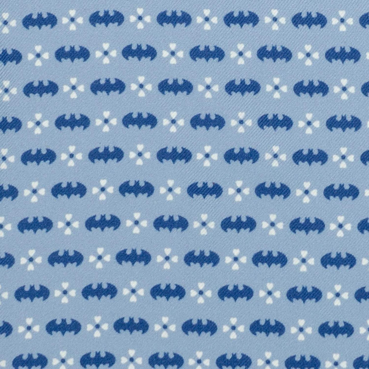 DC Batman Multi Motif Blue Pocket Square - Cufflinks.com - Flyclothing LLC