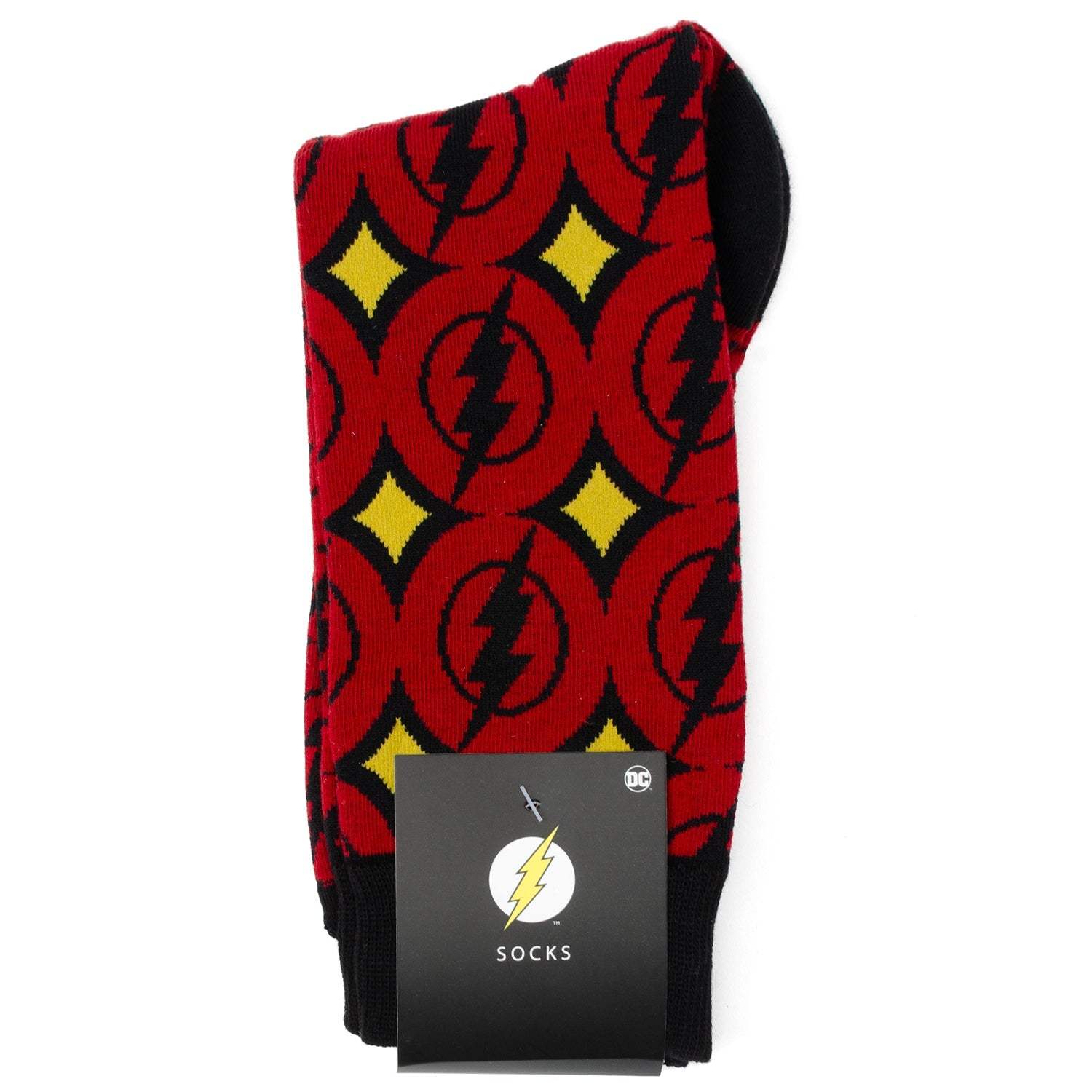 DC The Flash Red Men's Socks - Cufflinks.com - Flyclothing LLC