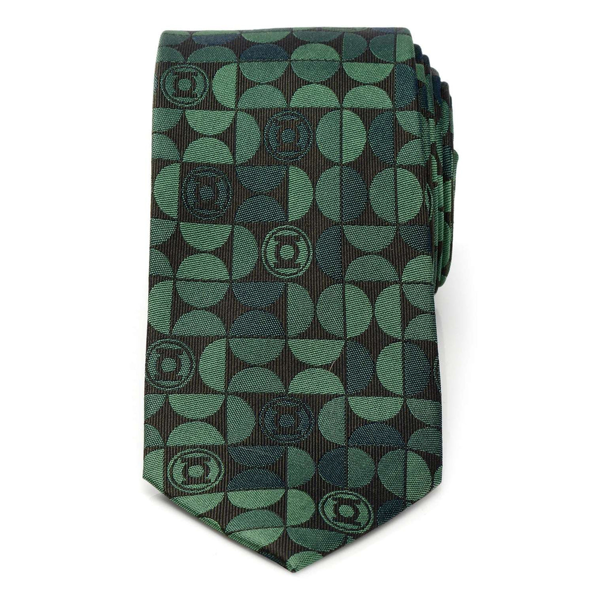 DC Green Lantern Charcoal Men's Tie - Cufflinks.com - Flyclothing LLC