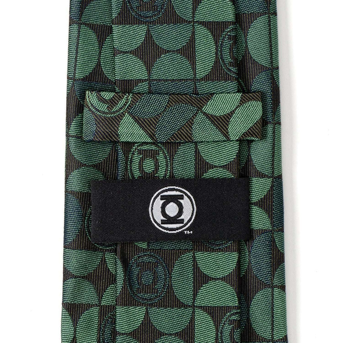DC Green Lantern Charcoal Men's Tie - Cufflinks.com - Flyclothing LLC