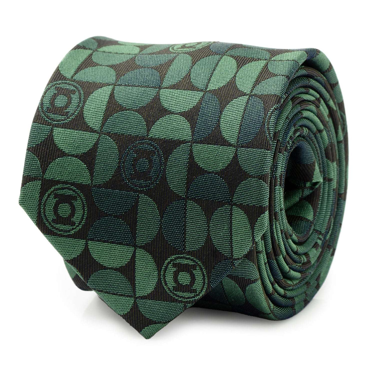 DC Green Lantern Charcoal Men's Tie - Cufflinks.com - Flyclothing LLC