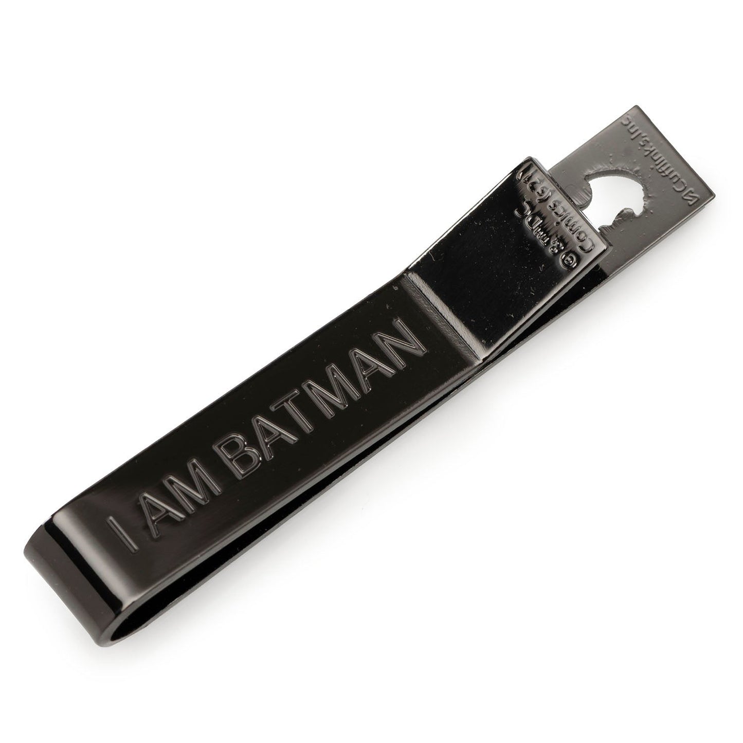 DC Batman I Am Batman Black Tie Bar - Cufflinks.com - Flyclothing LLC