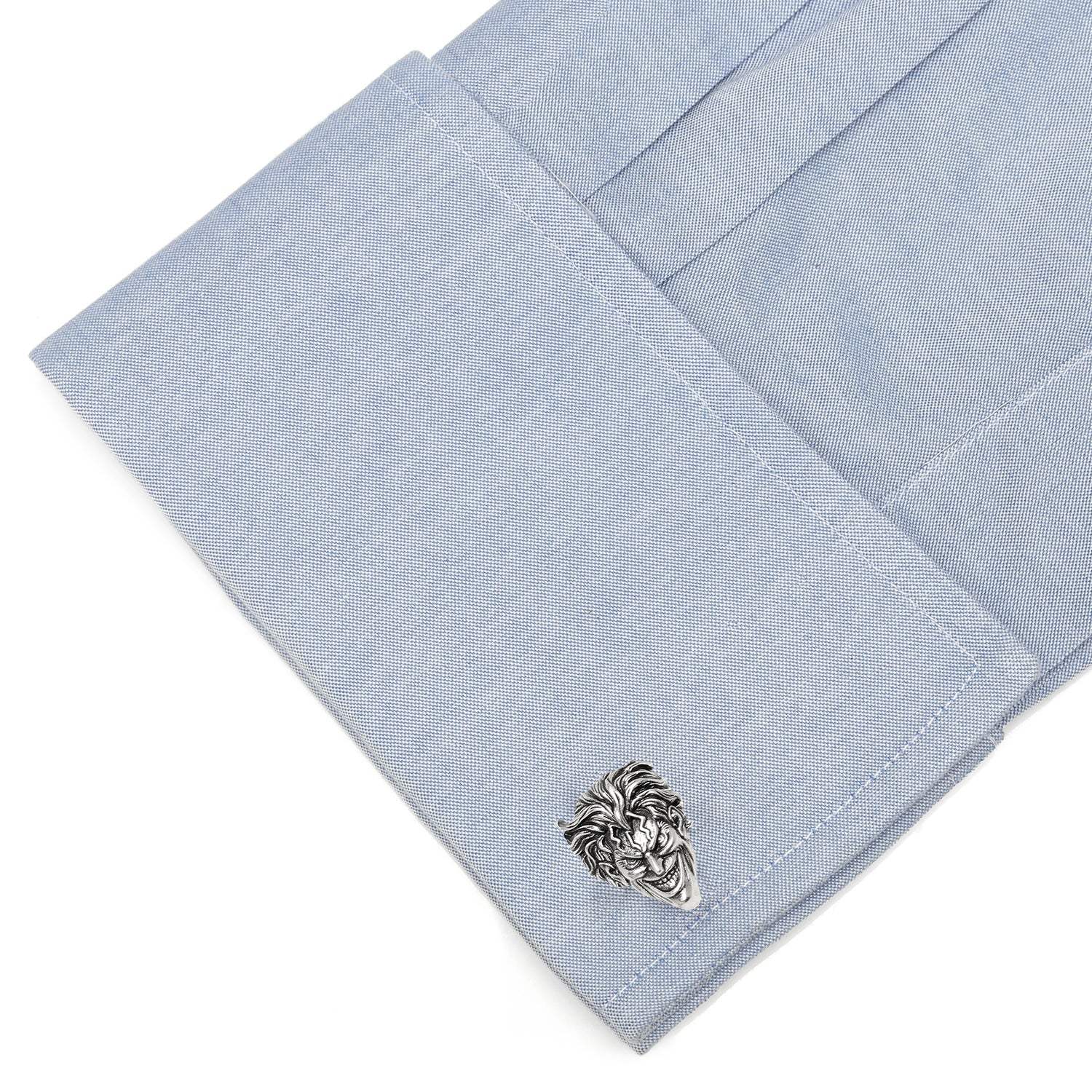 DC Joker Face Cufflinks - Cufflinks.com - Flyclothing LLC