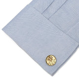 DC Joker Gold Cufflinks - Cufflinks.com - Flyclothing LLC