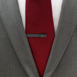 DC Batman Satin Black Cufflinks and Tie Bar Gift Set