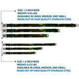 Dog Bone Seatbelt Buckle Collar - Camo Olive - Buckle-Down - Flyclothing LLC