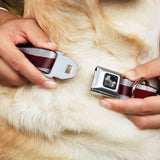 Dog Bone Seatbelt Buckle Collar - American Flag Vivid CLOSE-UP - Buckle-Down - Flyclothing LLC